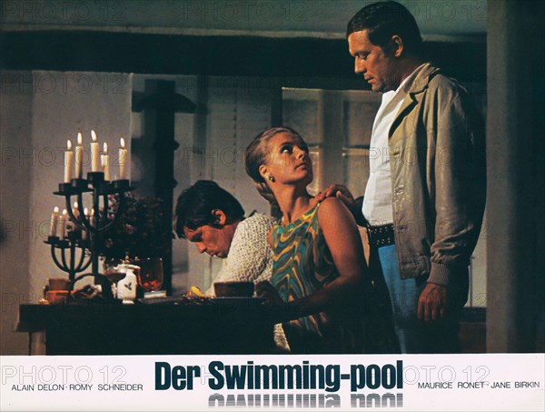 La piscine, Frankreich/Italien 1969, Regie: Jacques Deray, Darsteller: Alain Delon, Romy Schneider, Maurice Ronet