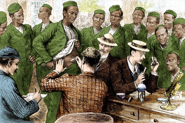 Fifth Cholera Pandemic, Vaccinating Soldiers, 1893
