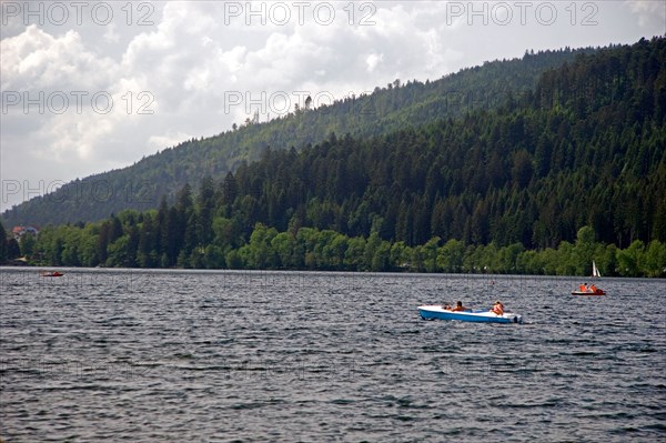 Lake Gerardmer, France.