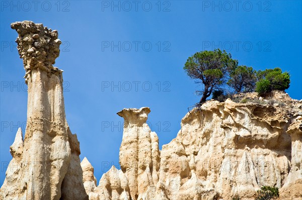 Geological site at Ille sur TÃªt, France.