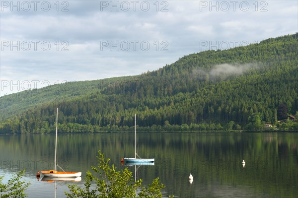 Early morning at Lac du Gerardmer, France