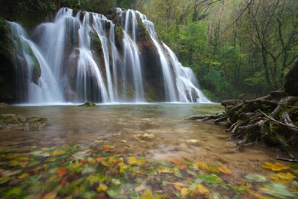 Cascade des Tufs near Planches-prÃ©s-Arbois