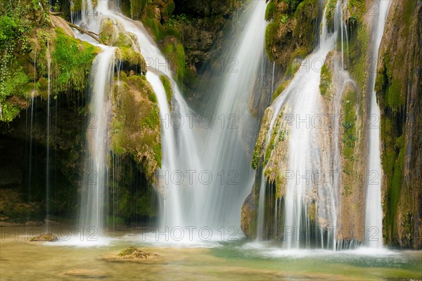 Cascade of Tufs,  Arbois, Jura, Franche-ComtÃ©, France