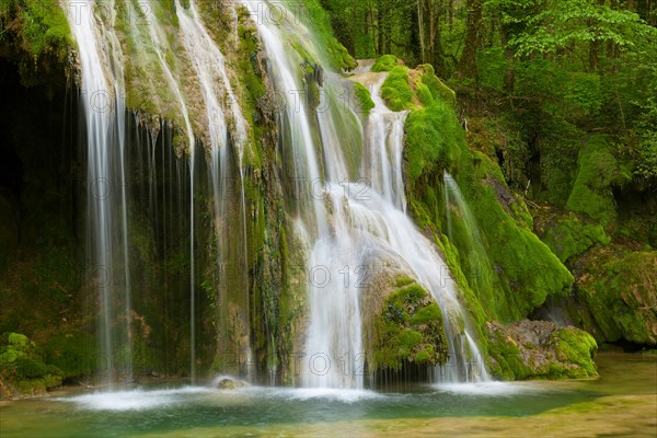 Cascade of Tufs,  Arbois, Jura, Franche-ComtÃ©, France