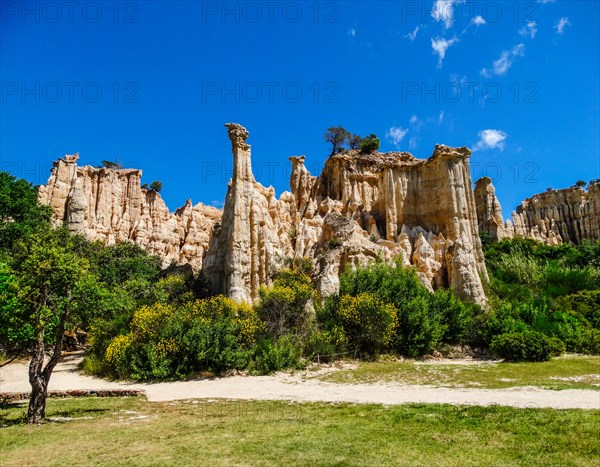 Les Orgues de Ille sur Tet, Languedoc Roussillon, France