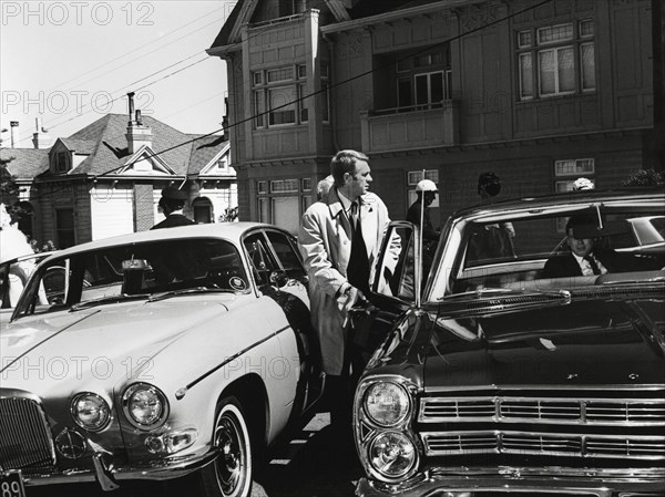 Studio Publicity Still from "Bullitt" Steve McQueen 1968 Warner / Seven Arts   File Reference # 31537_562THA