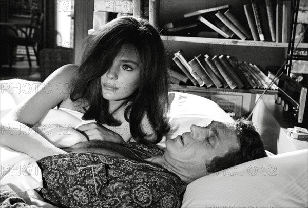 Studio Publicity Still from "Bullitt" Jacqueline Bisset and Steve McQueen 1968 Warner / Seven Arts   File Reference # 31537_566CPC