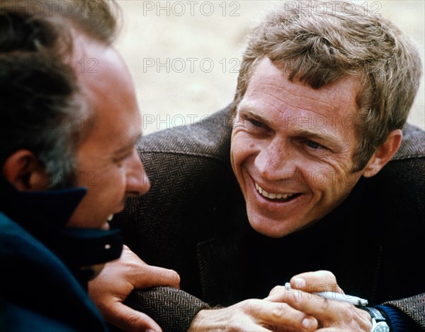 Director Peter Yates, Steve McQueen , "Bullitt", 1968 Solar Productions    .   File Reference # 32557_429THA