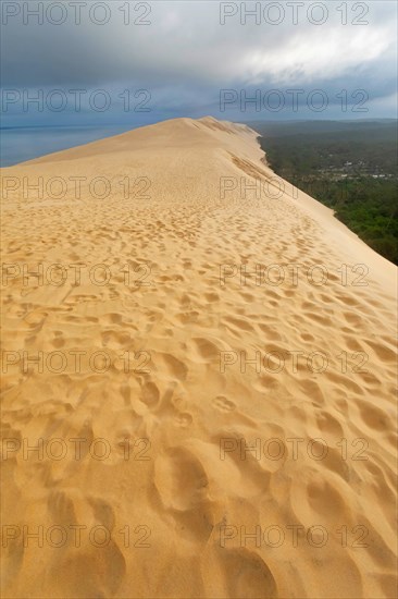 Dune of Pilat, tallest sand dune in Europe, France, Arcachon