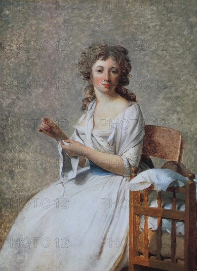 David, Portrait de madame Pastoret