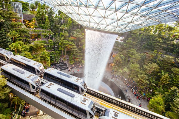 The Iconic Jewel at Changi Airport in Singapore