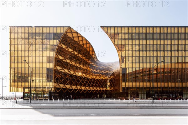 Emporia shopping mall with modern architecture in Malmo, Sweden