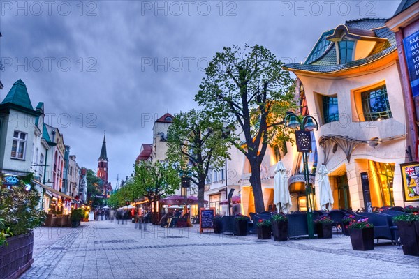 crooked house (krzywy domek), Sopot, Poland