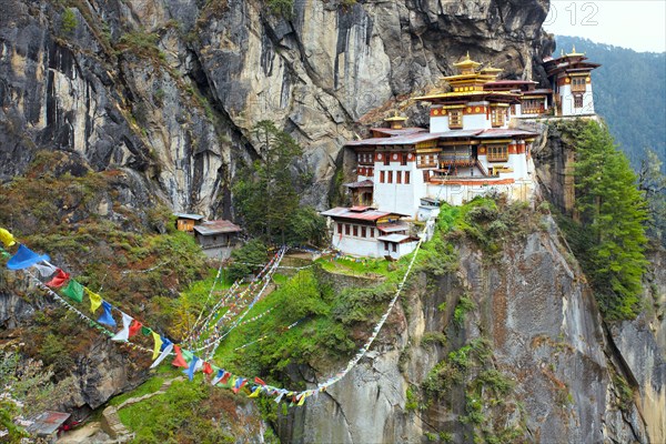 Taktshang (Tiger's Nest) Monastery, Bhutan, Asia