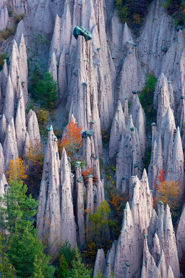 Ritten, geomorphology, Italy, Europe, Trentino, South Tirol, earth pillar, geology, erosion, forms, physical sculpture