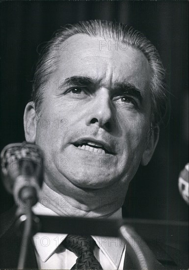 Jun. 26, 1970 - Mr Jacques Chaban-Delmas,French Prime Minister