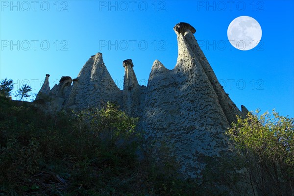 Pyramids of Euseigne, Switzerland, Valais