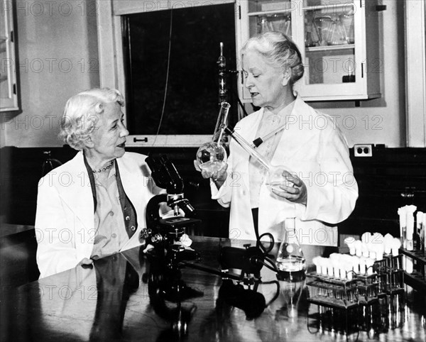 Hazen and Brown, American Bacteriologists