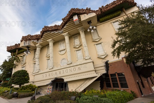 Wonderworks amusement theme park in Orlando, Florida.