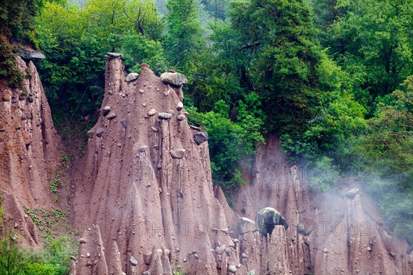 Earth pyramids in Renon, South Tyrol