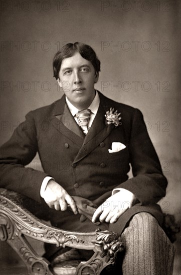 Oscar Wilde portrait, c.1890
