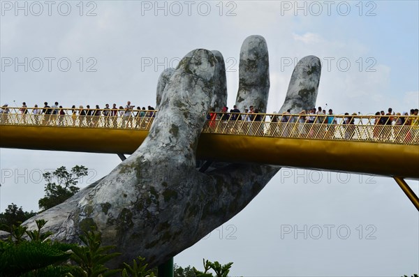 Golden Bridge, Ba Na Hills, Vietnam