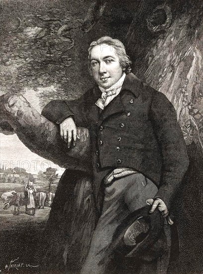 EDWARD JENNER (1749-1823) English physician and smallpox vaccine pioneer