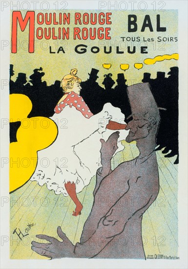La Goulue and Valentin le Desossee, 1891