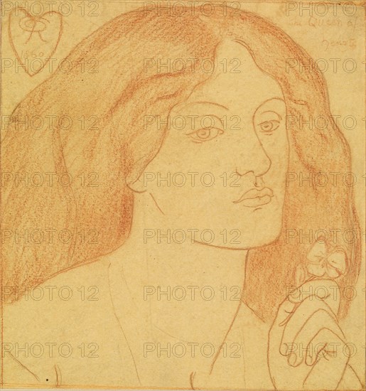 Regina Cordium (The Queen of Hearts), 1860