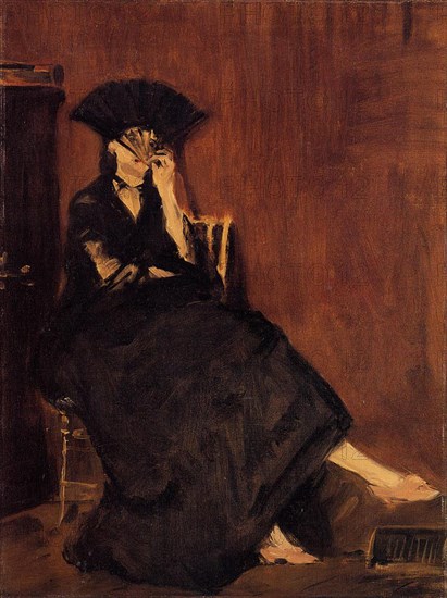 Édouard Manet, Berthe Morisot à l'éventail