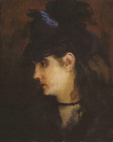 Édouard Manet - Portrait de Berthe Morisot