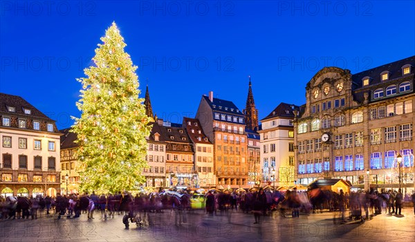 Christmas market in Strasbourg, France