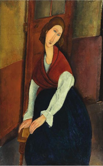 Amedeo Modigliani - Portrait de Jeanne Hébuterne