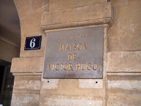 Victor Hugo house in Paris, France, May 9, 2012, © Katharine Andriotis