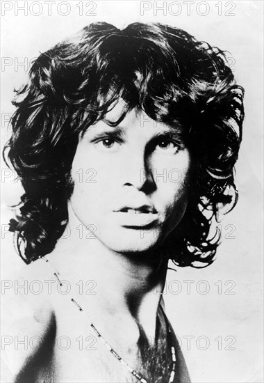 Portrait of The Doors lead singer Jim Morrison