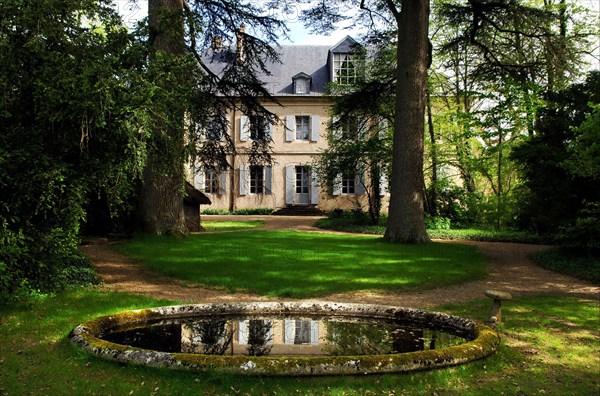 George Sand's house, Nohant-Vic, Indre, France