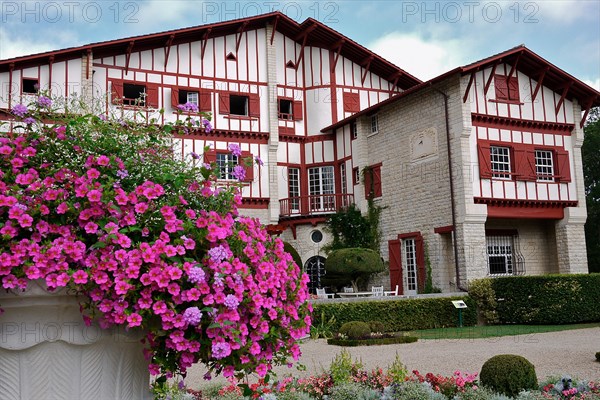 Villa Arnaga, the summer residence of french dramaturgist Edmond Rostand in Cambo-les-Bains