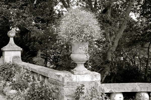 Villa Arnaga, the summer residence of french dramaturgist Edmond Rostand in Cambo-les-Bains