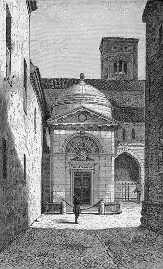 Ravenna Esterno del sepolcro di Dante Alighieri