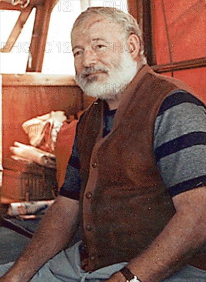 Ernest Hemingway 1950 w