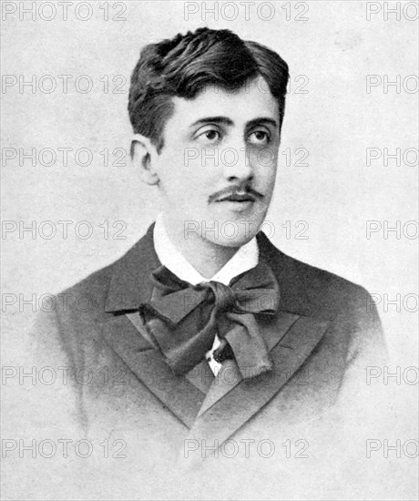 MARCEL PROUST (1871-1922) French novelist about 1890