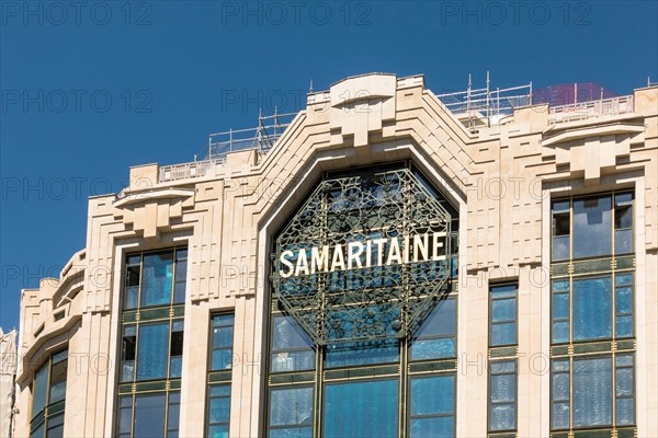 La Samaritaine, department store, new building under construction, Paris, France.