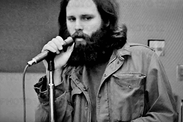 Jim Morrison singer songwriter and poet of the rock band The Doors