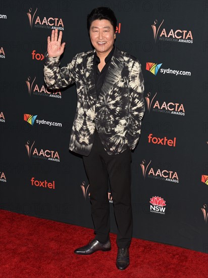 03 January 2020 - Hollywood, California - Song Kang Ho. 9th Annual Australian Academy Of Cinema And Television Arts (AACTA) International Awards. (Credit Image: © Billy Bennight/AdMedia via ZUMA Wire)