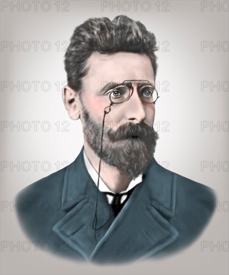 Joseph Pulitzer 1847-1911 Hungarian born American Newspaper Publisher