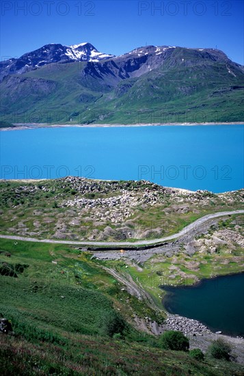 Lac Lake Massif du Mt Mont Cenis French Alps