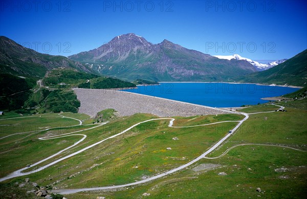 Lac Lake Massif du Mt Mont Cenis French Alps