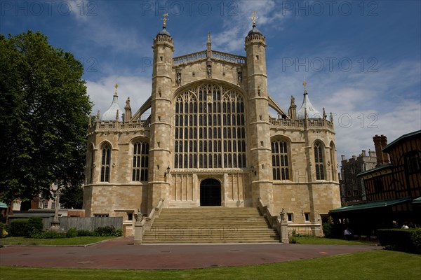 Saint George's Chapel West Door entrance Windsor Castle