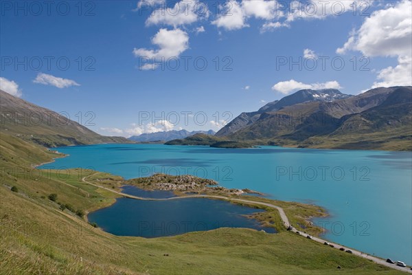 France, Col du Mont Cenis, Lac du Mont Cenis