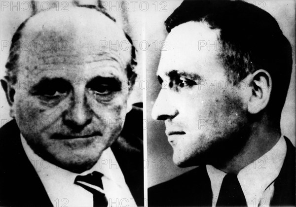 Jan. 01, 1940 - Germany - File Photo. Nazi leader KLAUS BARBIE (in both pictures). KEYSTO